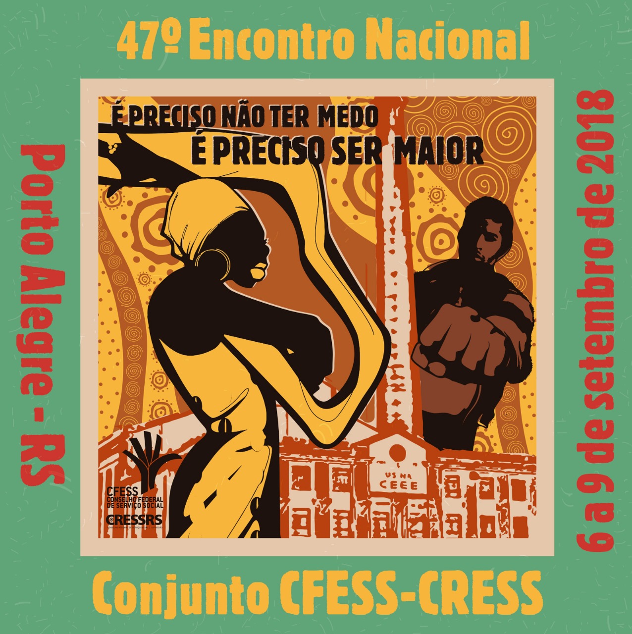 Arte Encontro Nacional Conjunto CFESS CRESS 2018