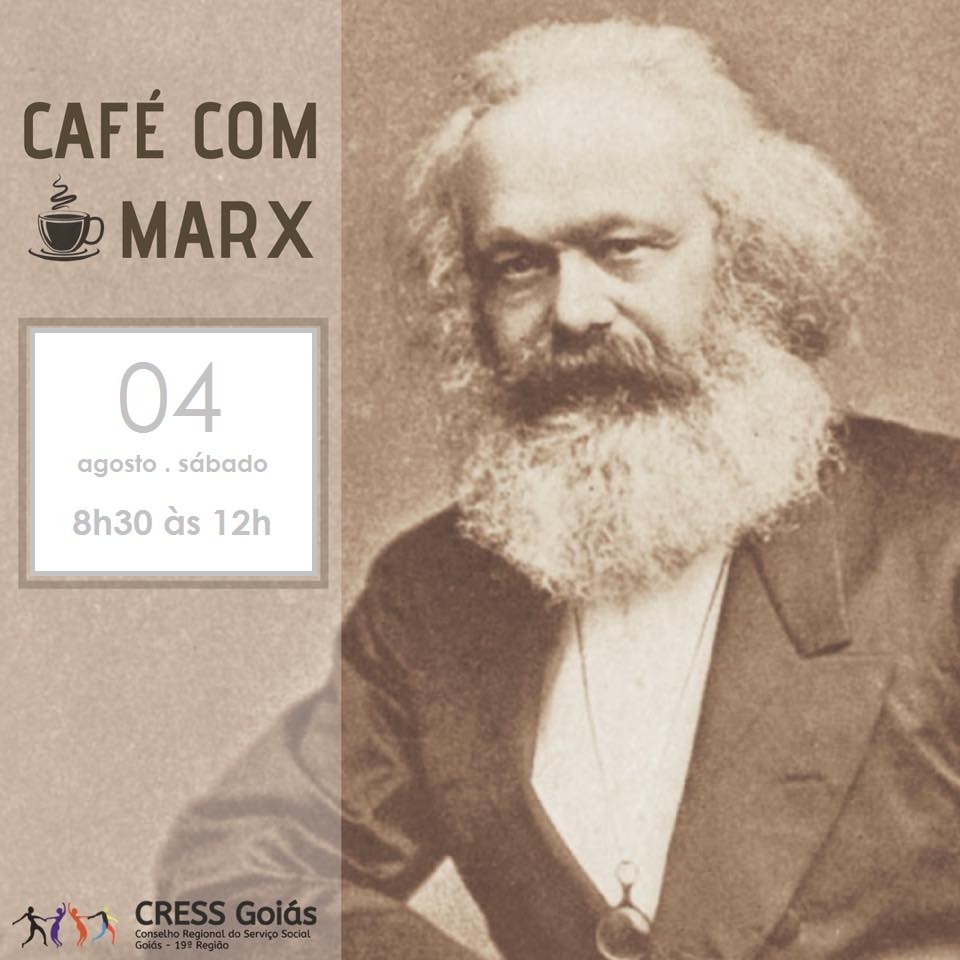 Cafe com Marx para 4 agosto 2018