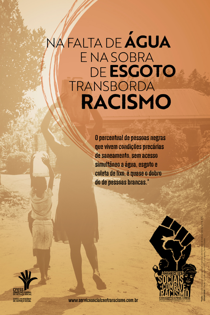 campanha racismo cartaz