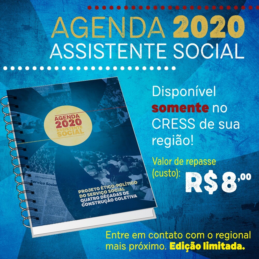 agenda assistente social 2020