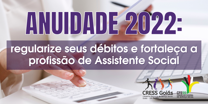 anuidade 2022 regularize site