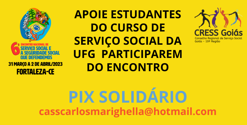 CRESS Goiás, presente no 6º Encontro Nacional de Serviço Social!